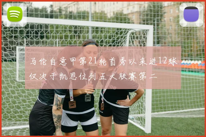 马伦自意甲第21轮首秀以来进12球仅次于凯恩位列五大联赛第二
