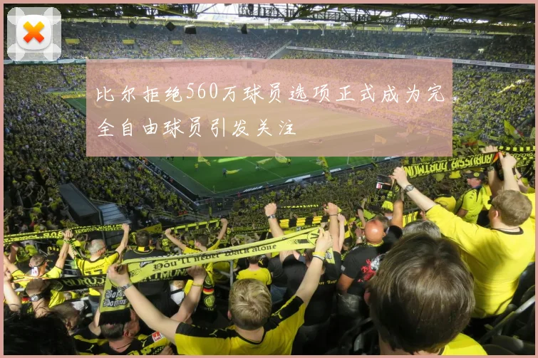 比尔拒绝560万球员选项正式成为完全自由球员引发关注